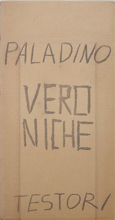 Mimmo Paladino 1948, Paduli (Bn) - [Italia] Veroniche libro 49x25 cm 1989 es....