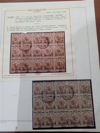 [AREA ITALIANA] 1870/1960Eterogeneo lotti di francobolli singoli e in serie....