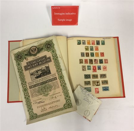 [MONDIALI] 1870/1960Eterogeneo lotto formato da diversi raccoglitori con...