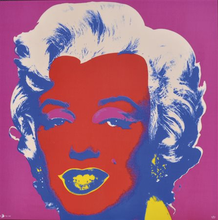 Andy Warhol Marilyn rot-pink, 2011;Porzellan, polychromer Druck, in...
