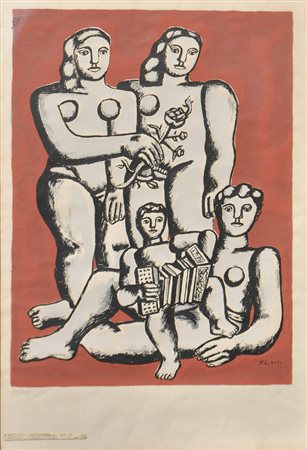 Ferdinand Leger (Argentan 1881 - Paris/Parigi 1955) Les trois soeurs,...