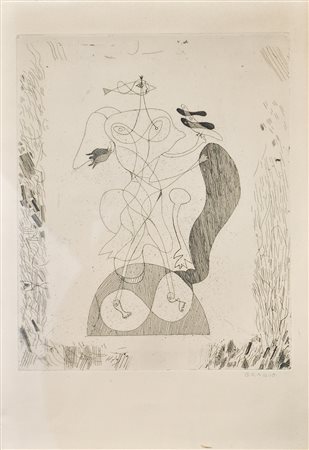 George Braque (Argenteuil 1883 - Paris/Parigi 1963) Théogonie d'Hésiode,...