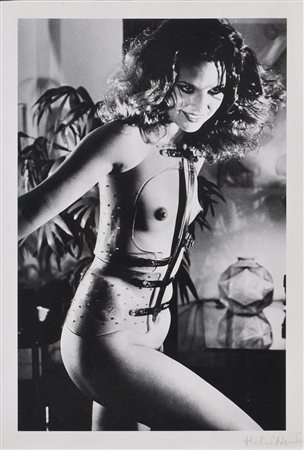 Helmut Newton Jassara-Rue Aubriot, Paris 1977;Fotolithografie, 35,5 x 22,5 cm...