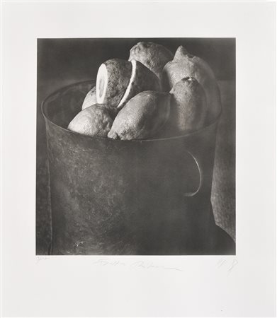 Konrad Rufus Müller Stillleben mit Zitronen (Frutta), 1993;Lichtdruck, 41,5 x...