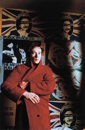 SHEILA ROCK (1952) Johnny Rotten, London, 1980 Stampa digitale moderna 42 x...