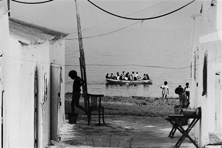 FEDERICO PATELLANI (1911 - 1977) Ginosa marina, Taranto, 1970 Stampa vintage...