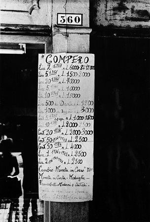 GIANNI BERENGO GARDIN (1930) Rialto, Venezia, anni 1960 Stampa vintage alla...