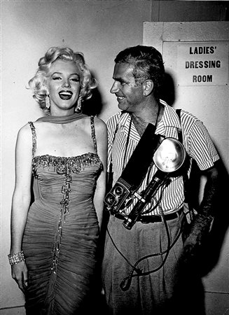 BRUNO BERNARD (1911 - 1987) Marilyn Monroe and Bruno Bernard, anni '50 Stampa...