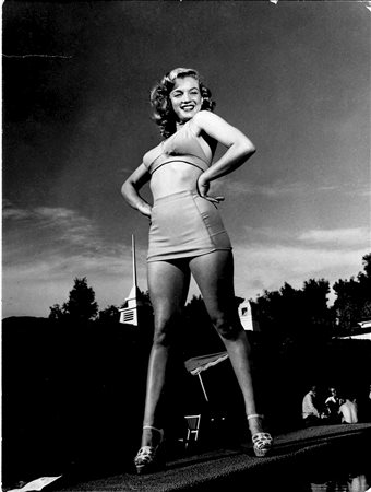 BRUNO BERNARD (1911 - 1987) Marilyn, anni 1950 Stampa vintage alla gelatina...