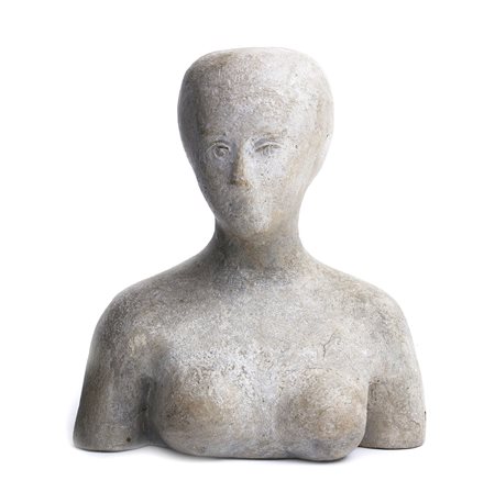GIO PONTI Busto femminile, 1946 Cartapesta, 47 x 34 x 16 cm circa Autentica...