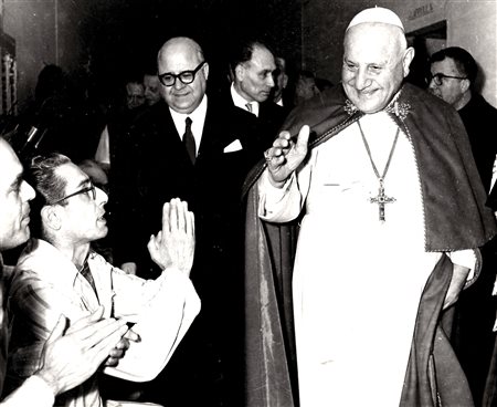 VELIO CIONI Papa Giovanni XXIII visita il carcere di Regina Coeli. E’ la...