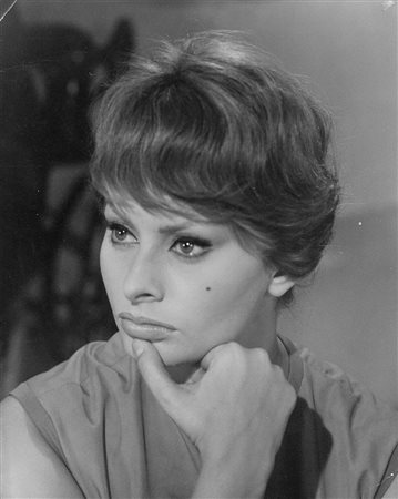 PIERLUIGI PRATURLON, DETTO PIERLUIGI Ritratto di Sophia Loren, anni 60...