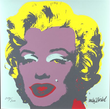 ANDY WARHOL Marilyn Monroe, 1986 Litografia a colori su carta, 60 x 60 cm...