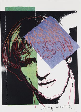 ANDY WARHOL Gérard Depardieu, 1986 Serigrafia a colori su carta d’Arches,...