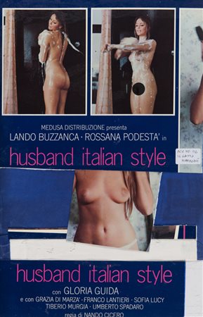 HUSBAND ITALIAN STYLE - IL GATTO MAMMONE Bozzetto per la brochure del film...