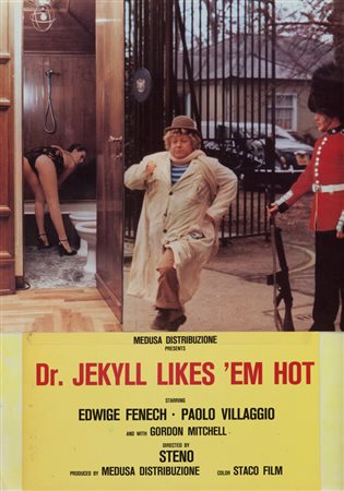 DR. JEKYLL LIKES 'EM HOT - DOTTOR JEKYLL E GENTILE SIGNORA Bozzetto per la...