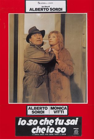 IO SO CHE TU SAI CHE IO SO Due bozzetti per la locandina del film del 1982...