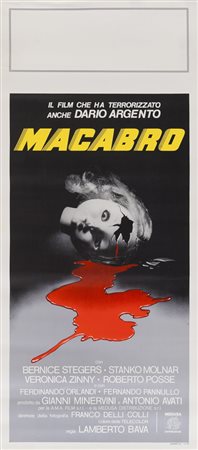 MACABRO Locandina del film del 1980 diretto da Lamberto Bava, alla...