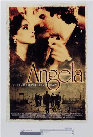 ANGELA Bozzetto per la locandina del film del 2002 diretto da Roberta Torre,...