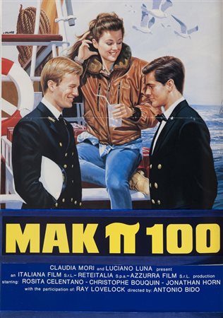 MAK PI 100 Bozzetto per la locandina del film del 1987, diretto da Antonio...