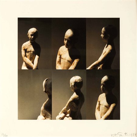 Kiki Smith (1954), Untitled (Little Girls), 1997, Iris print, cm 40x40...