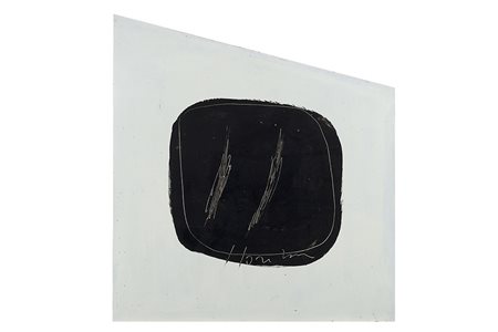 Lucio Fontana (Rosario Di Santa Fé 1899 - Comabbio 1968)"Concetto spaziale"...