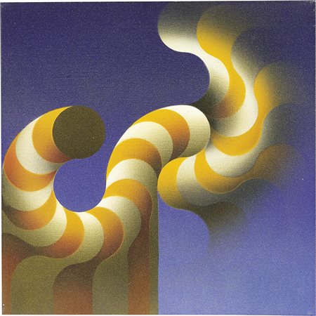 Julio Le Parc Mendoza 1928 Modulation 880, 1986 Acrilico su tela, cm. 30x30...