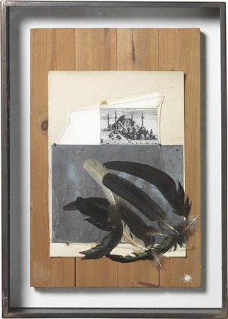 Jannis Kounellis Atene 1936 - Roma 2017 Senza titolo, anni Ottanta Legno,...