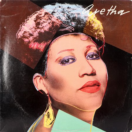 WARHOL ANDY (1928 - 1987) Aretha. . 1986. Vinile. Cm 32,00 x 32,00. Copertina...