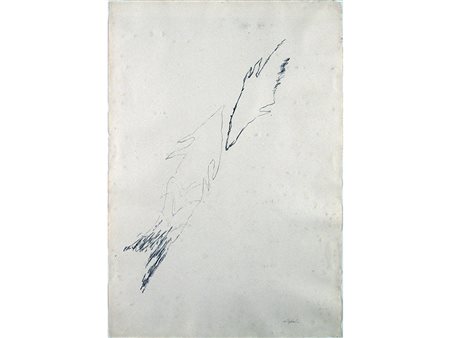 Autore non identificato (XX secolo), Disegno su carta,Senza titolo 61x41 cm