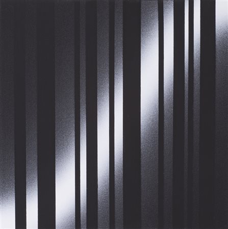 ENNIO FINZI (1931) Luce - Vibrazione, 1971-2014 Acrilici su tela cm 40x40x2...