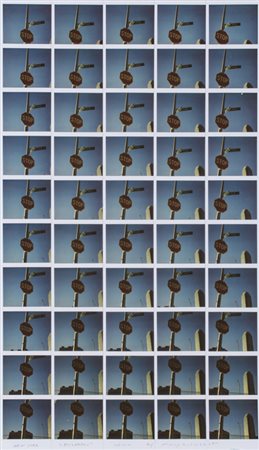 MAURIZIO GALIMBERTI (1956)Potsnamli, 2010Mosaico di 50 polaroidcm 84x48Firma,...