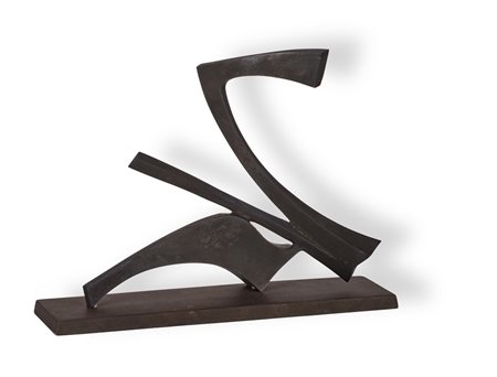 CARLO RAMOUS (1926-2003)Gesto per la libertà, 1973-2012BronzoRiproduzione in...