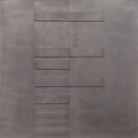 GIOVANNI SANTI SIRCANA (1941)Forme componibili, 1975Lastra di acciaio e...