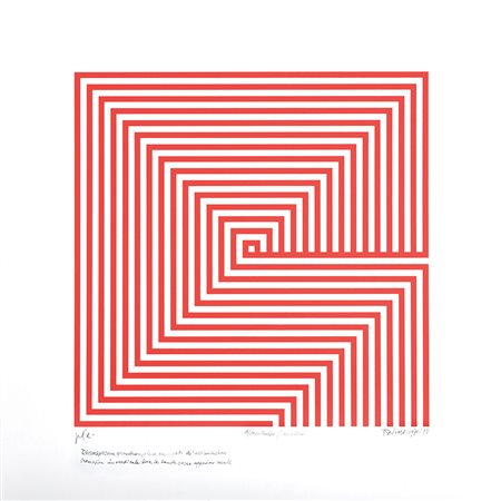 MARIO BALLOCCO (1913 - 2008) Dissociazione quadrangolare con effetti di...