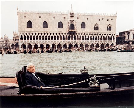 AURELIO AMENDOLA (1938) Giorgio de Chirico, Venezia Stampa fotografica a...