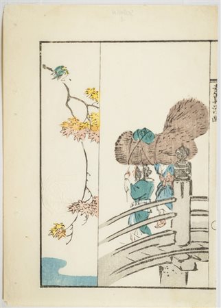 Yamagata Soshin ( 1818 1862) Senza titolo Xilografia su carta, cm. 22,5x15,5...