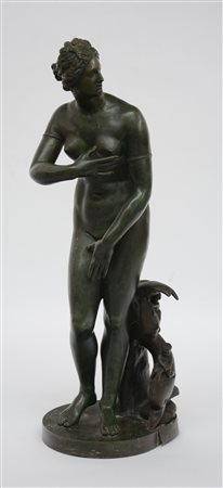 Ignoto "Venere Medici" scultura in bronzo (h cm 68) (difetti e mancanze)