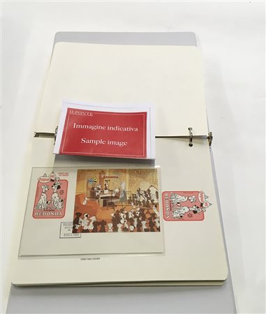 TEMATICHE - WALT DISNEY Collezione del periodo montata su 17 album speciali....