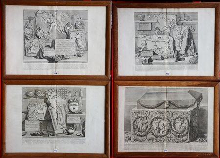 PIRANESI, Giambattista (architetto, disegnatore ed incisore) - A pezzo di...