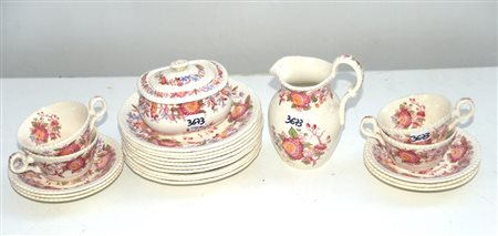 Manifattura di Copeland. Parte di servizio da tè modello Spode's Aster in...