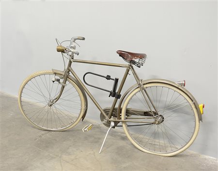 Bicicletta da uomo grigio scuro marcata Umberto Dei Milano (difetti)