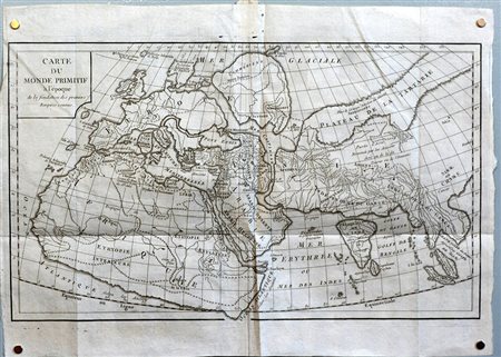 Lotto composto da diverse carte geografiche, di epoche differenti (difetti).