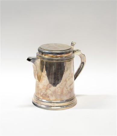 Tankard in metallo argentato (h cm 23)