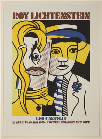 LICHTENSTEIN ROY (1923 - 1997) Leo Castello exhibition New York 1979. Poster....