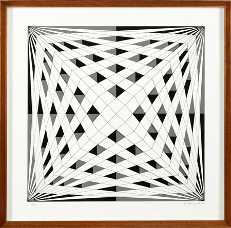 MORANDINI MARCELLO (n. 1940) Komposition. 2016. Multiplo tridimensionale. Cm...