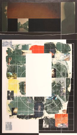 CAGNONE ANGELO (n. 1941) Still frame. 2008. Tecnica mista su tela. Cm 57,00 x...