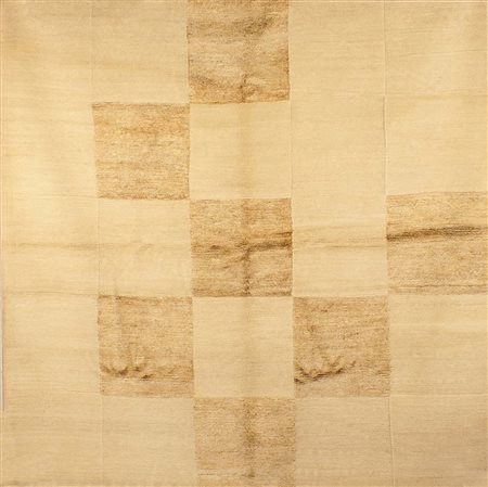 Tappeto Tibet mod. Blocks Beige, cm. 202x201.