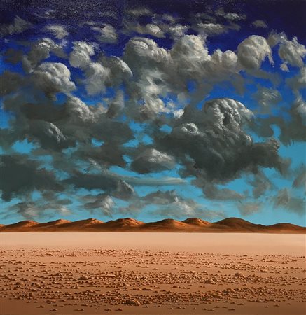 Sergio Williams Olio su tela 60 x 60 - Eye in the sky autentica dell'artista...
