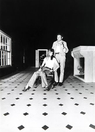 GIANCARLO BOTTI (1931)Serge Gainsbourg & Jane Birkin, Parigi 1969Stampa...